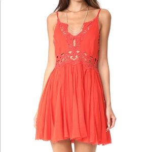 Free People Adella Crochet-top Dress